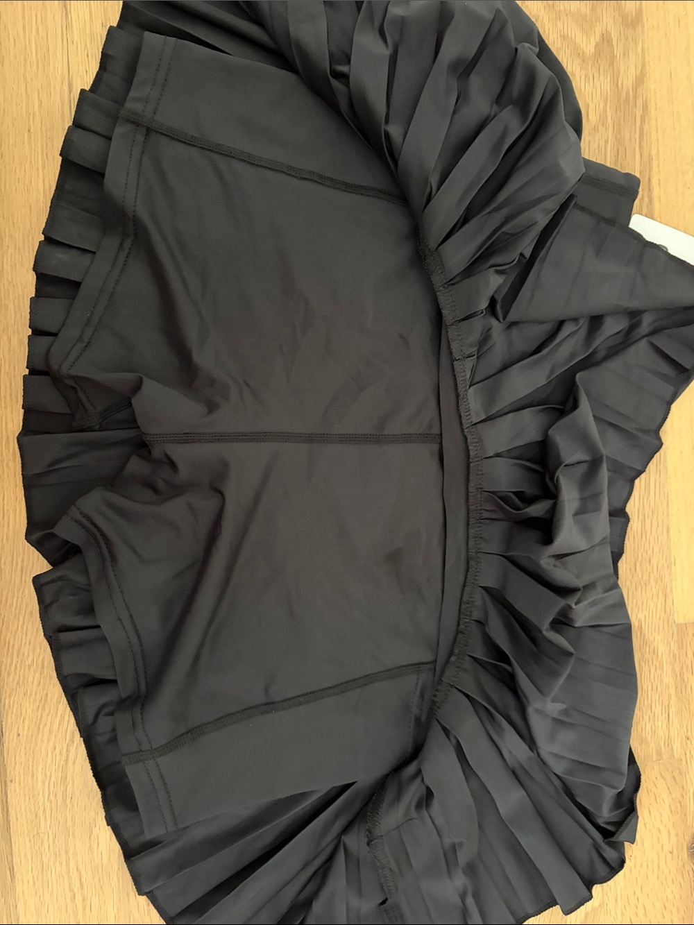 NWT Black Goldhinge Pleated Tennis Skirt - Picture 5 of 6